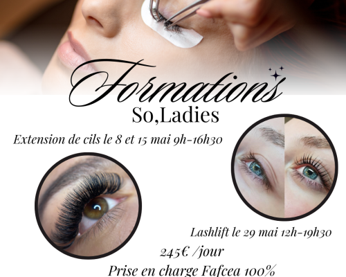 Formation découverte extension de cils 7h